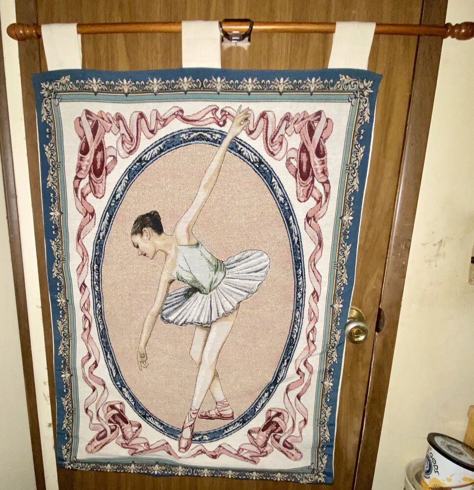 BeLOCГобелен"балеринатанцующаядевушкависела",200х150см,11x11