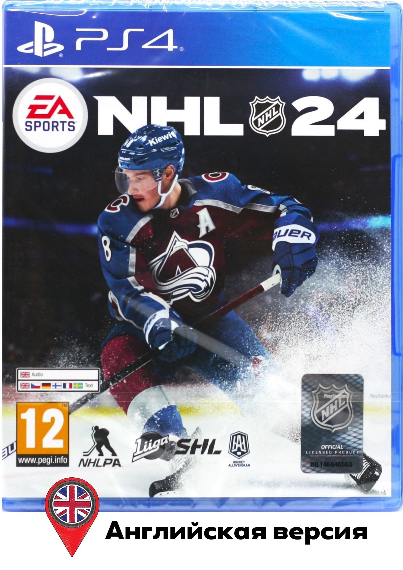 Игра NHL 24 PS4 (PlayStation 4, Английская версия) купить по низкой цене с  доставкой в интернет-магазине OZON (1248845843)