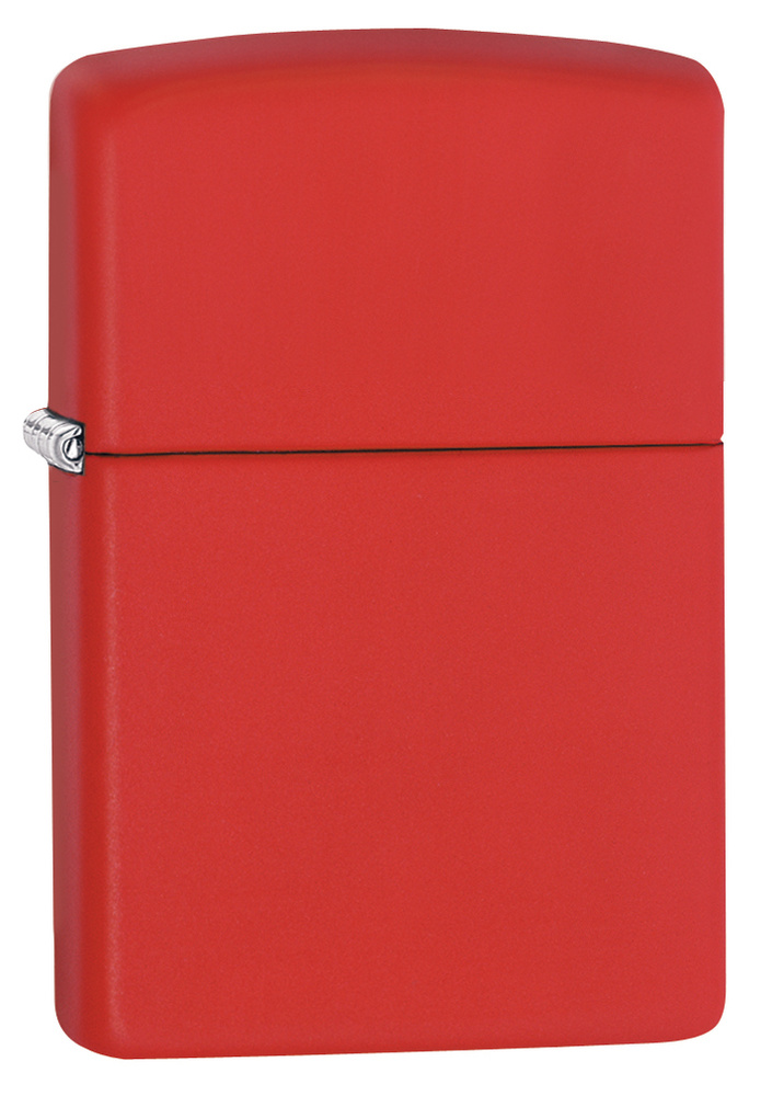 Зажигалка ZIPPO бензиновая Classic Red Matte #1