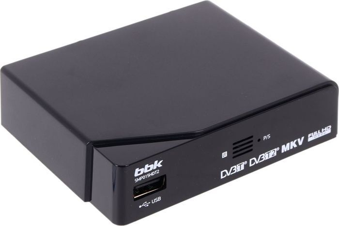 BBK ТВ-ресивер ТВ ресивер BBK SMP015HDT2, черный , черный #1