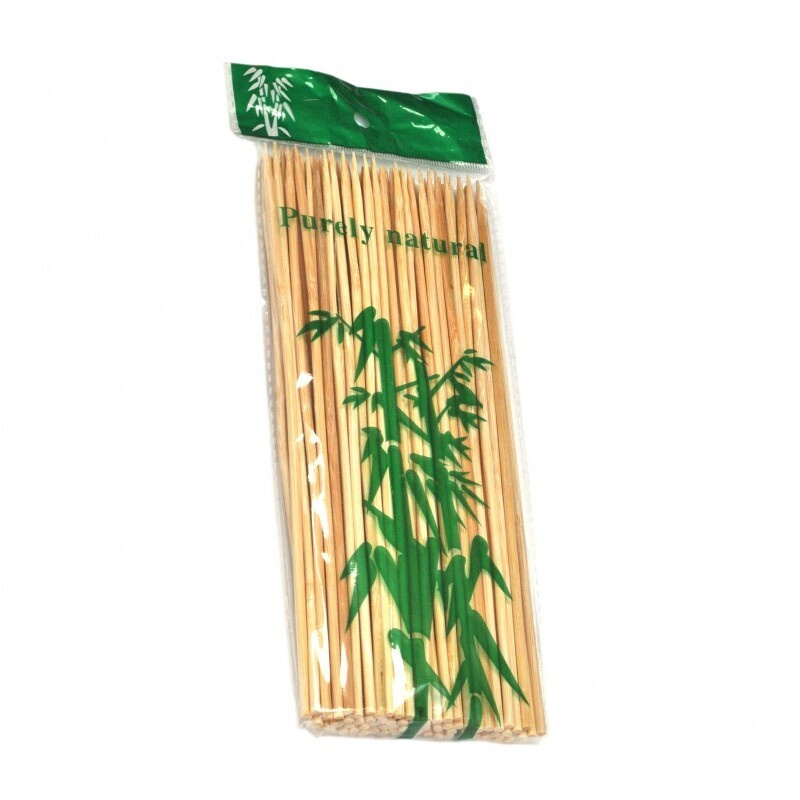 РАТАТУЙ / Шпажки-шампуры деревянные (бамбуковые) для шашлыка Purely natural, шпажки для канапе, 75 шт., #1