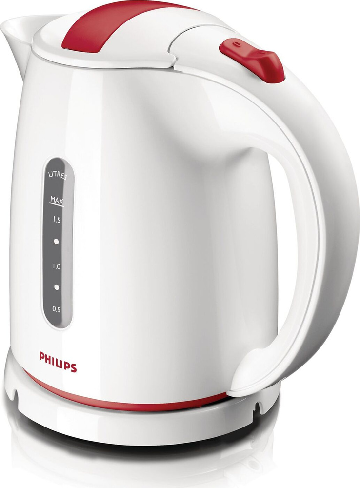 Philips Электрический чайник HD4646/20 , белый, красный #1