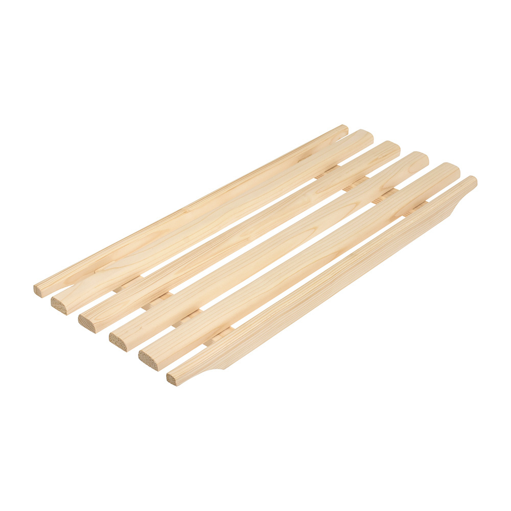 Решетка для ванны 70х30х4 см, сосна, на березовых шкантах без ...