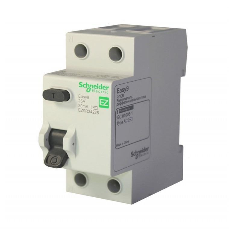 Schneider Electric УЗО 2P 25А 30мА AC - купить с доставкой по выгодным ...