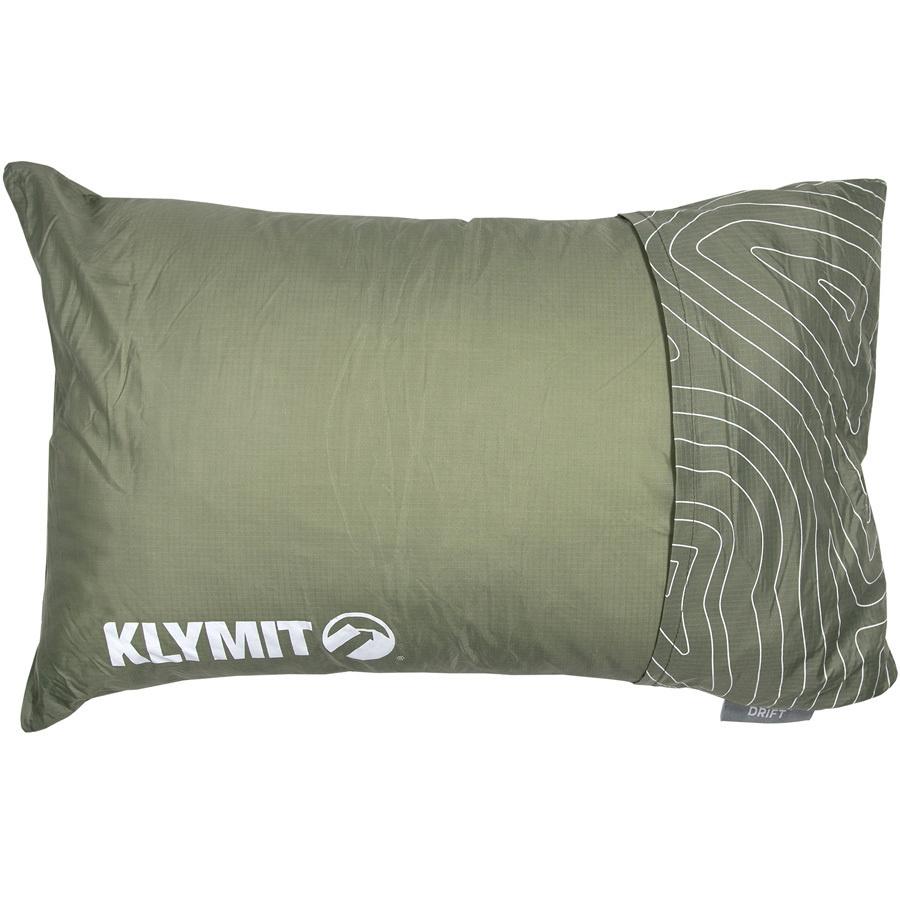 Туристическая подушка Klymit Drift Camp Pillow Large Зеленая #1