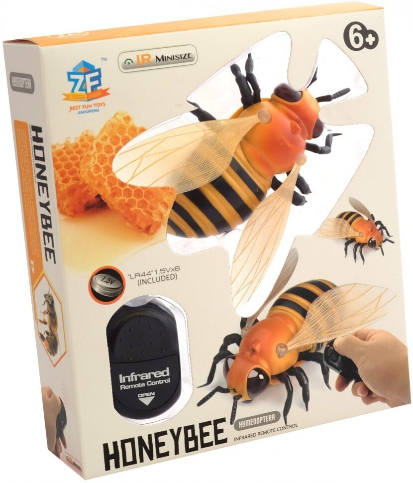 Радиоуправляемый робот Пчела Honeybee - 9923 - купить с доставкой по  выгодным ценам в интернет-магазине OZON (261085873)