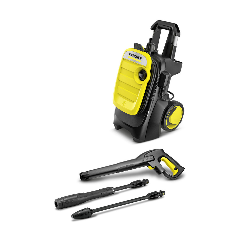 Мойка высокого давления Karcher K 5 Compact 1.630-750.0 для автомобилей,  струйная трубка Vario Power, грязевая фреза, шланг высокого давления 8 м,  ...