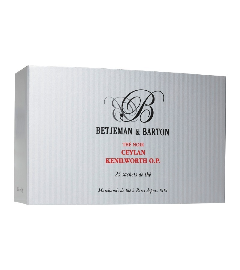 Чай Betjeman Barton пакетированный Ceylan Kenilworth Цейлон коробка 25 штук  #1