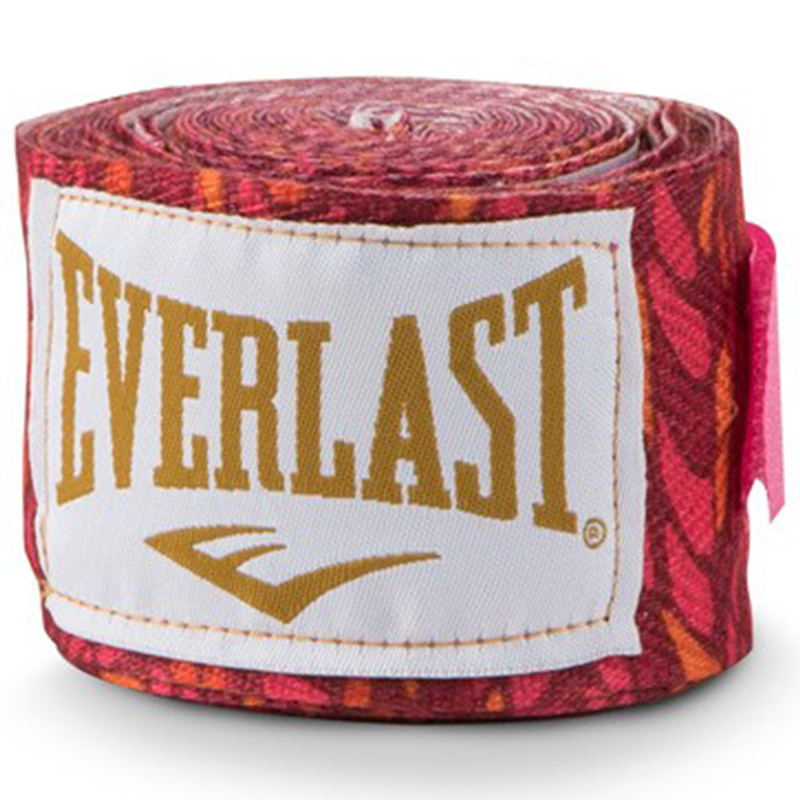 Бинты Everlast HAND WRAPS 3 m розовые #1