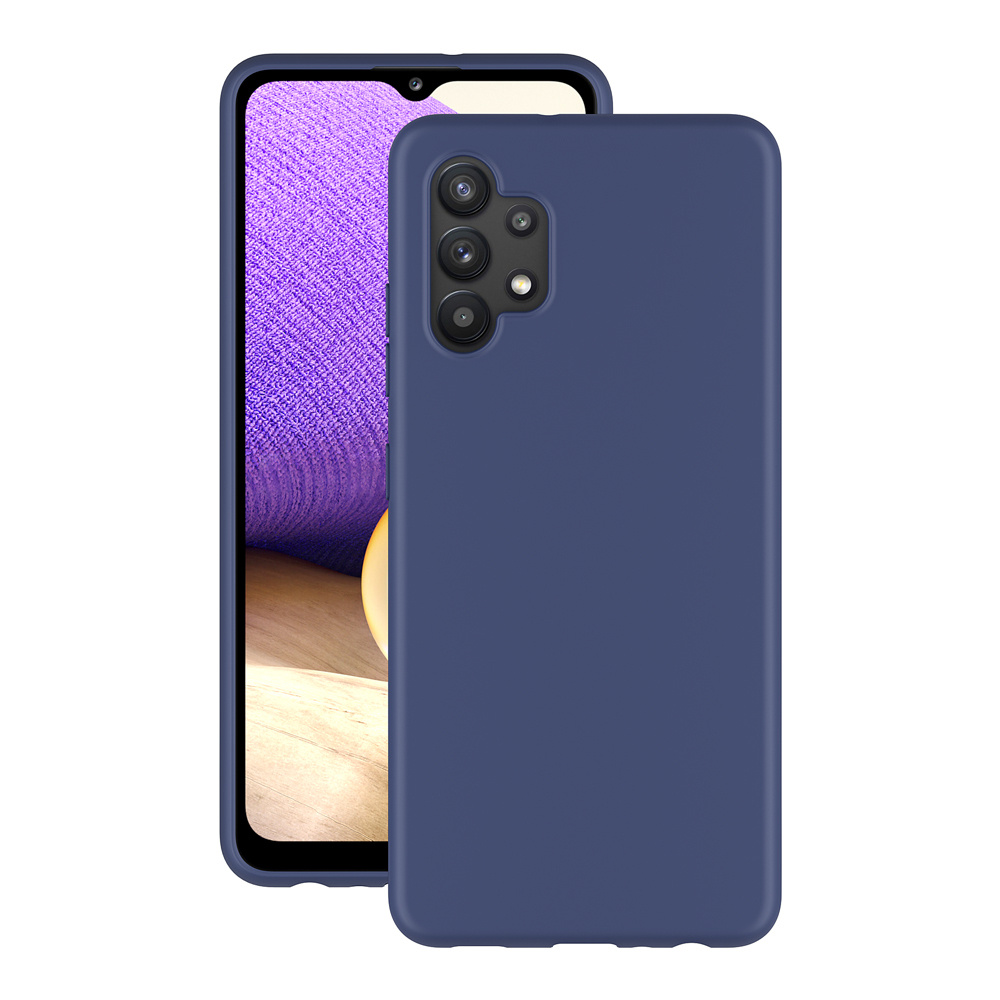 Чехол на Samsung Galaxy A32 (2021), синий, Deppa - купить с доставкой ...