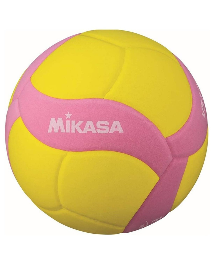 Мяч волейбольный Mikasa VS170W, 5 размер, желтый, розовый купить по ...
