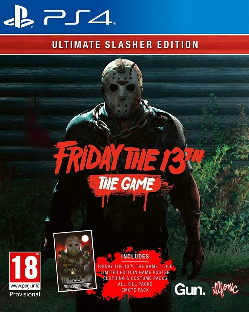 Игра Friday The 13th (PlayStation 4, Русские субтитры)