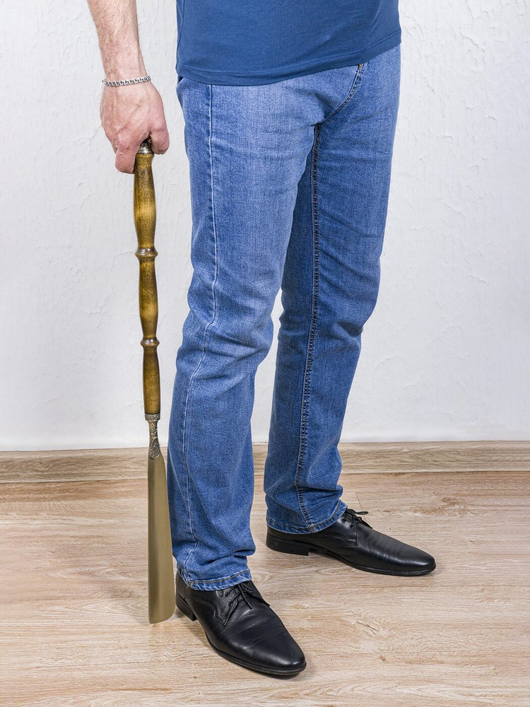 РУБЛЕВ Ложка/рожок для обуви Латунь, 75 см - купить с доставкой по ...