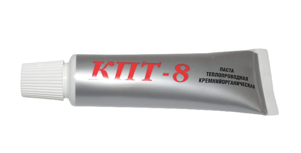 Клей RefitStore Кремнийорганическая паста КПТ-8 50гр 50 мл 50 г, 1 шт ...