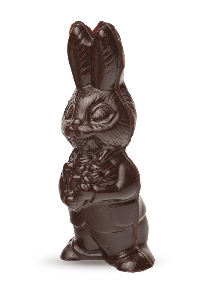 Подарочная шоколадная фигура Frade/Фраде - Заяц 53гр (темный)  #1