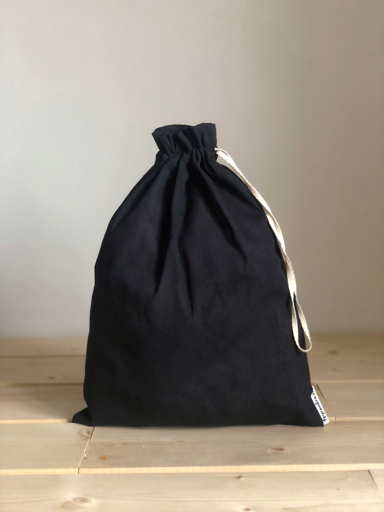 Экомешочек из хлопка, хлопковый мешочек (29х34 см) #1