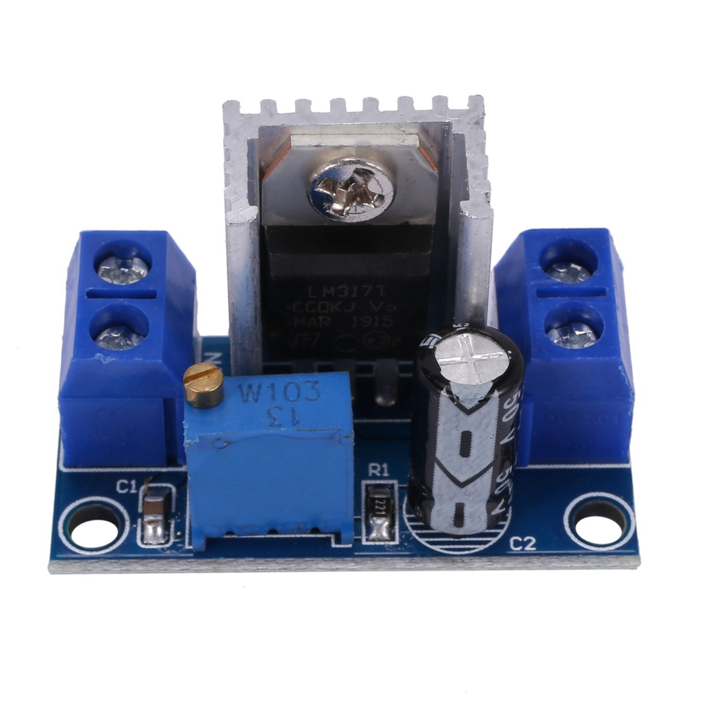 LM317 DC-DC 1.5A 1.2-37V Регулируемая плата питания DC преобразователь ...
