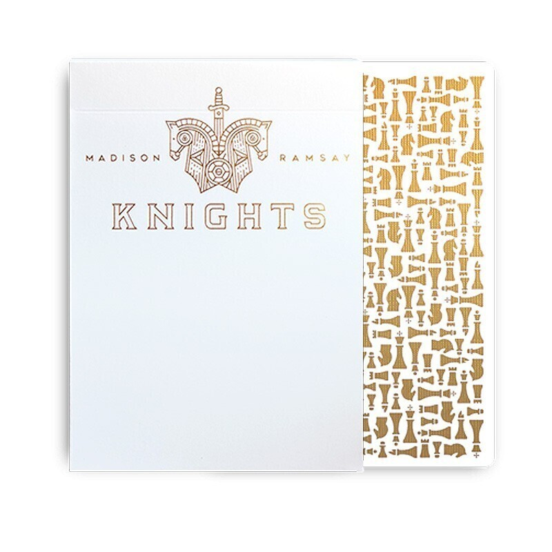 Игральные карты Ellusionist Knights / Рыцари, золотые, 1 колода #1