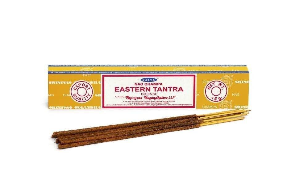 Благовония палочки Satya Nag Champa Eastern Tantra (Восточная Тантра), 15г, 12 шт  #1