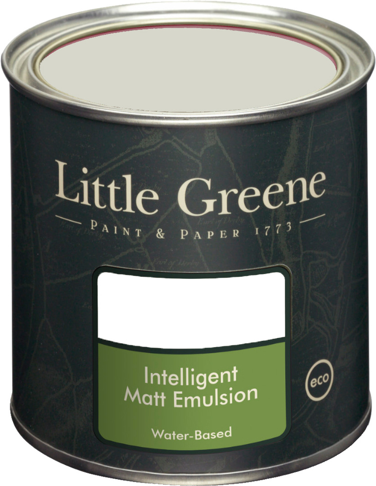 Краска в/э моющаяся Little Greene, Intelligent Matt Emulsion, матовая, цвет French Grey Mid, 1 л №162 #1