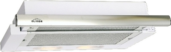 Вытяжка Elikor Интегра Glass 50Н-400-В2Д нерж/бежевое стекло_белый ...