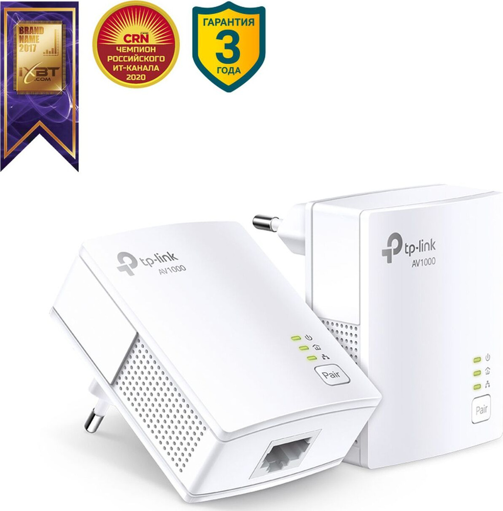 TP-Link Адаптер PowerLine TL-PA7017 KIT - купить с доставкой по ...