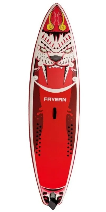 Надувная Sup-доска (Sup board) 320x83x15 см (полный комплект), красная #1