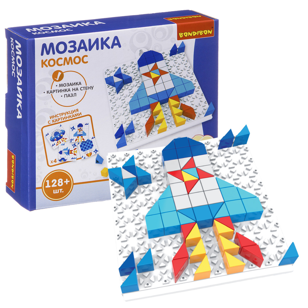 Логические, развивающие игры и игрушки Bondibon Мозаика 