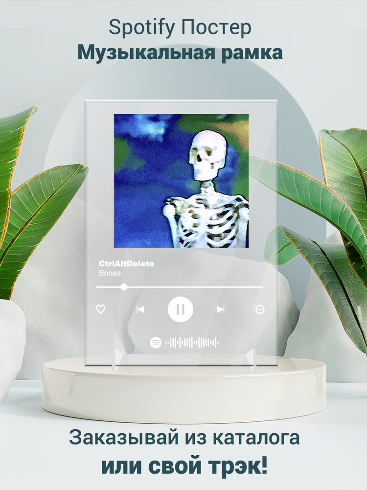 Bones - CtrlAltDelete, Spotify-Постер 15х20см #1