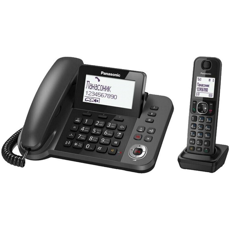 Радиотелефон Panasonic KX-TGF310RUM - купить с доставкой по выгодным ...
