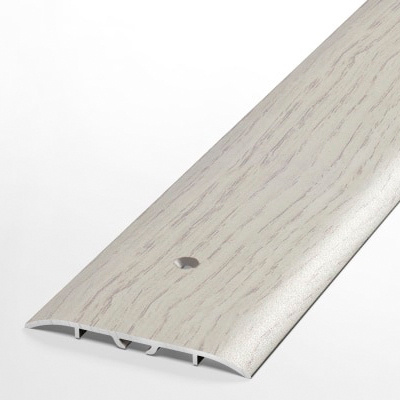 Порог напольный стыкоперекрывающий одноуровневый 60x5 мм, длина 1,8 м, профиль-порожек алюминиевый Лука #1