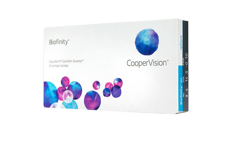 CooperVision Контактные линзы Biofinity (6 линз), оптическая сила -5.00  #1