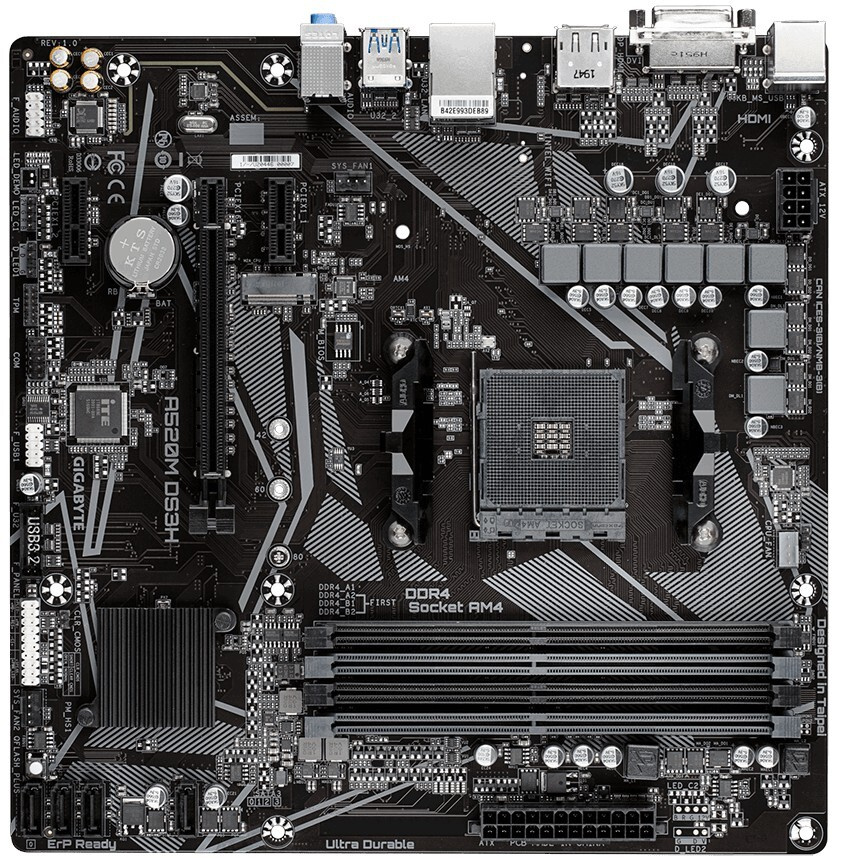 Gigabyte a520m ds3h процессоры. Gigabyte a520m ds3h процессоры