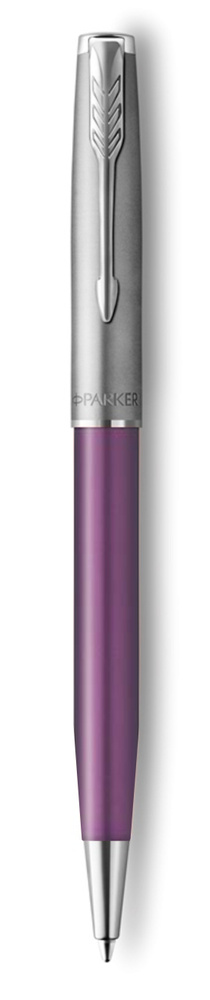 Шариковая ручка Parker Sonnet Essentials Violet SB Steel, в подарочной упаковке  #1