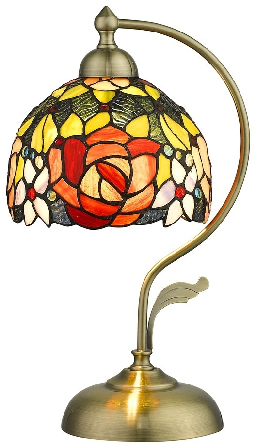 Настольная лампа со светодиодной лампочкой E27, комплект от Lustrof. №310031-623523  #1