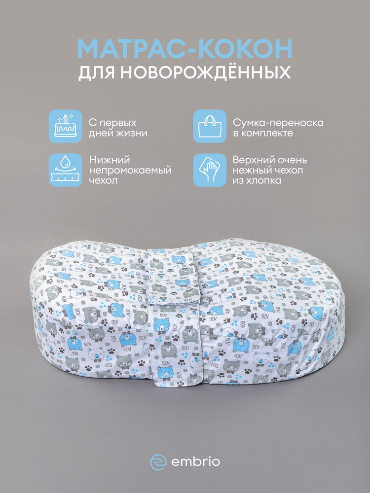 Кокон для новорожденных Embrio Classic - купить с доставкой по выгодным ...