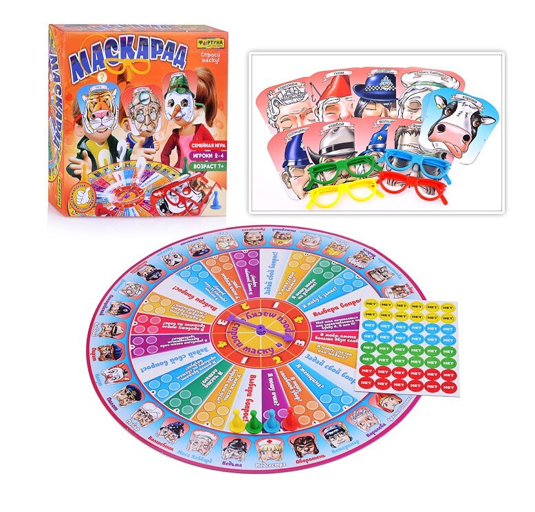 Настольная игра Фортуна "Маскарад" (Ф85511) - купить с доставкой по ...