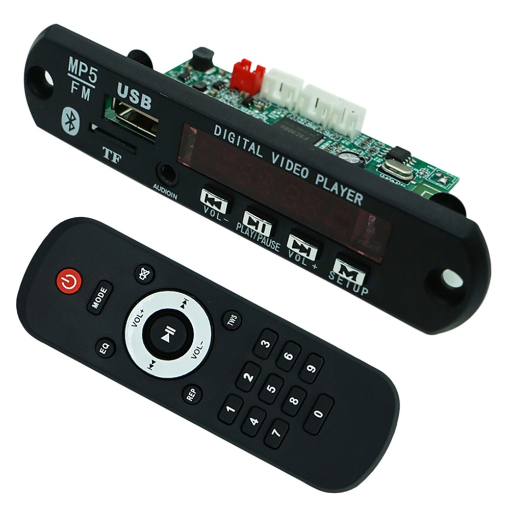 Bluetooth MP5 декодер 1080P видео FM-радио модуль усилитель платы ...