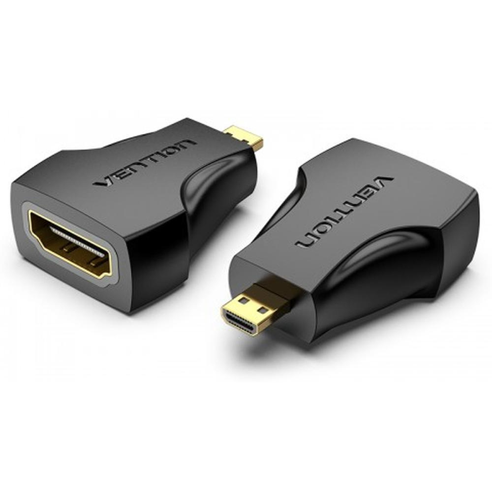 Переходник HDMI (F)-micro HDMI (M) Vention (AITB0) - купить с доставкой ...