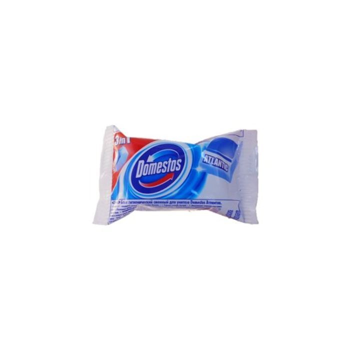 Domestos Средство чистящее для туалета Атлантик, сменный блок, 40 г ...