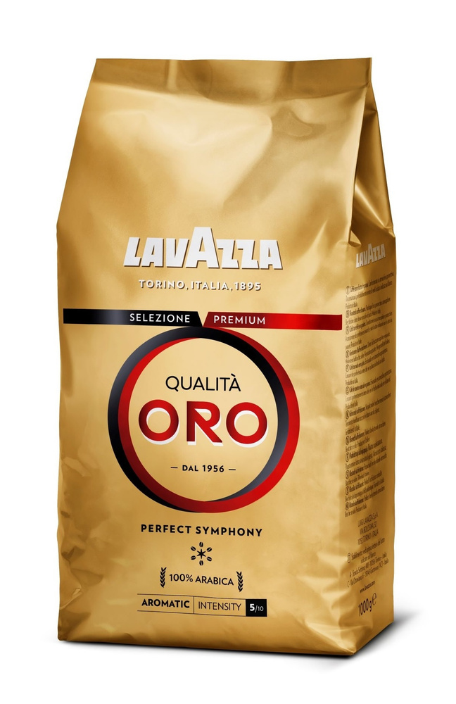 Кофе в зернах Lavazza Qualita oro 1 кг #1