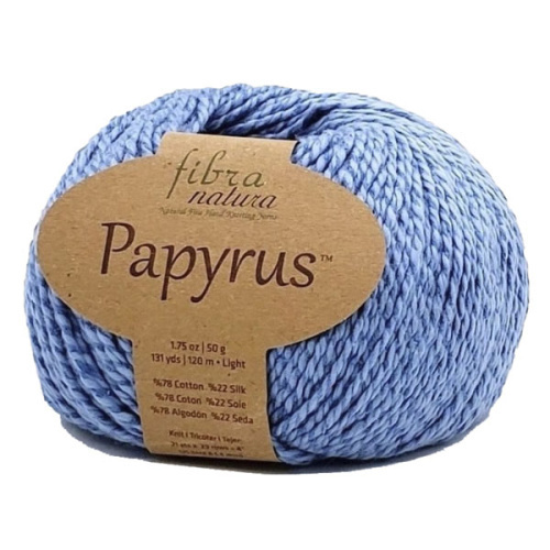 Пряжа Fibra Natura Papyrus 22915 Фибра Натура Папирус, 77% хлопок, 23% шёлк, 50 г, 120 м, 1 моток  #1