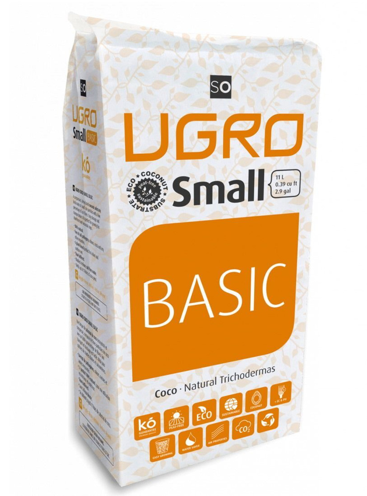 Кокосовый субстрат UGro Small Basic 11л #1