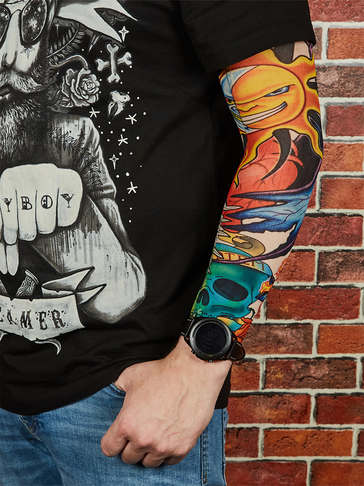 Тату рукав/ Геймерский спортивный рукав для Киберспорта - купить по ...