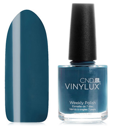 CND VINYLUX Недельный лак для ногтей Blue Rapture №162 #1