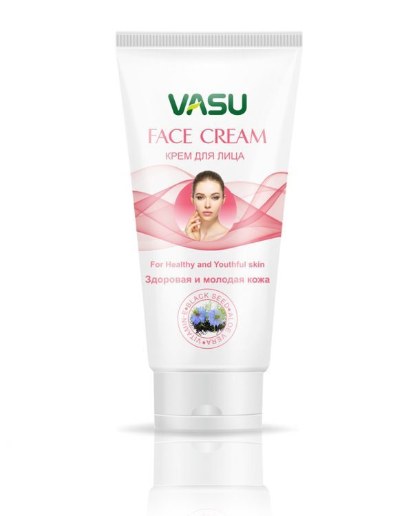 Vasu Увлажняющий крем для лица с маслом черного тмина и алоэ 60г. /FACE CREAM, Vasu/60г  #1