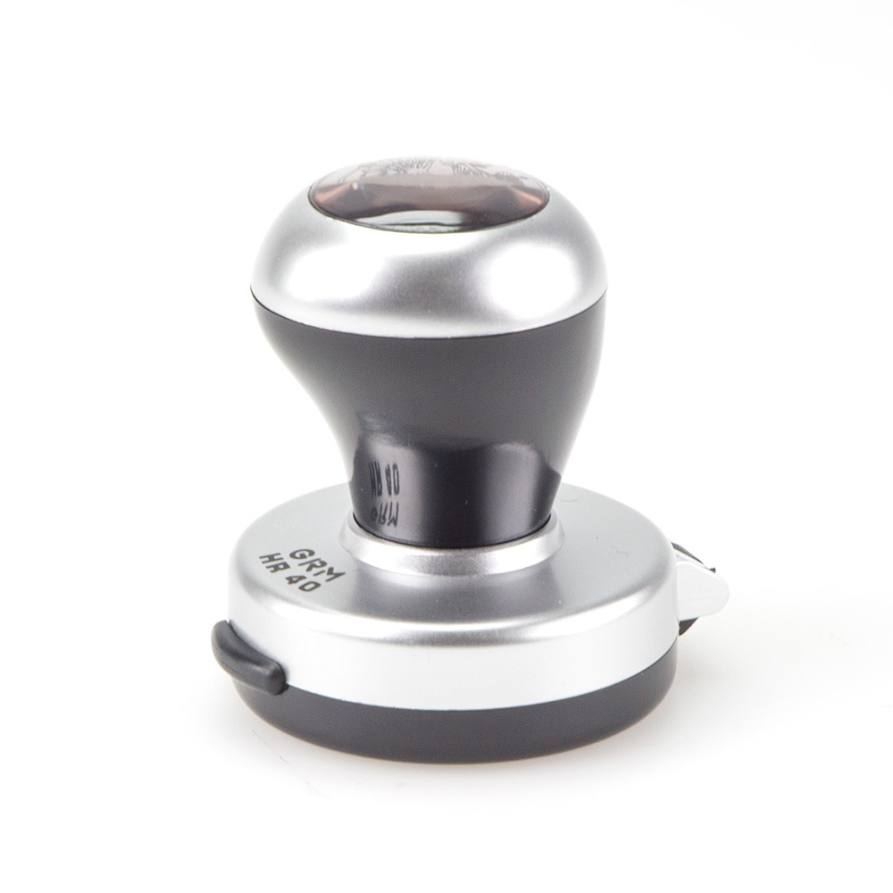 GRM HR40 ручная оснастка для печати с подушкой д.40 мм, СЕРЕБРЯНЫЙ ...