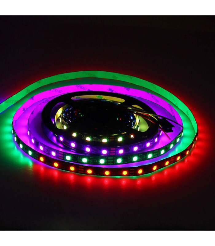 Светодиодная лента, 12В, IP33, 60 LED/m лента_разноцветный - купить по ...