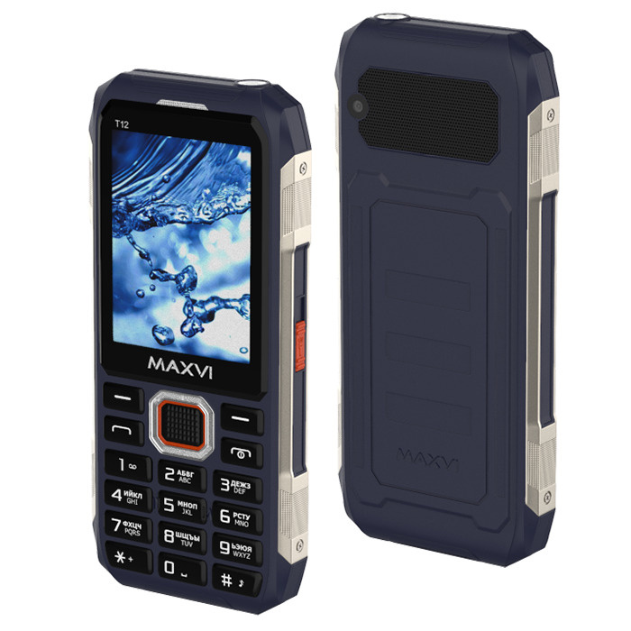 Мобильный телефон Maxvi T12 Blue #1