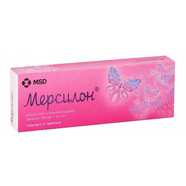Мерсилон таблетки 21шт #1